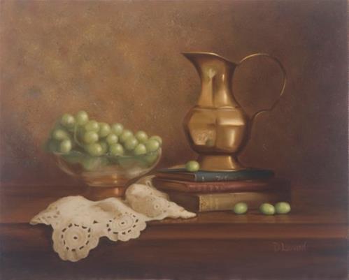 "A Drink From The Vine #501" original fine art by Dee Lessard "A Drink From The Vine #501" original fine art by Dee Lessard
