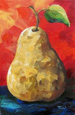 "The Pear Chronicles 011" original fine art by Torrie Smiley "The Pear Chronicles 011" original fine art by Torrie Smiley