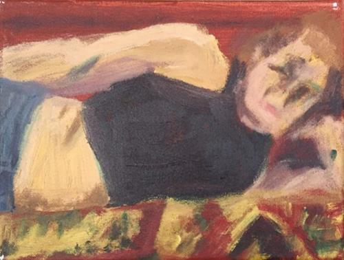 "Life's a Blur" original fine art by Madeleine Hoffmeister "Life's a Blur" original fine art by Madeleine Hoffmeister