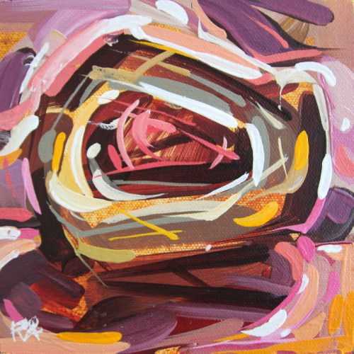 "Bird's Nest Abstraction 67" original fine art by Roger Akesson "Bird's Nest Abstraction 67" original fine art by Roger Akesson