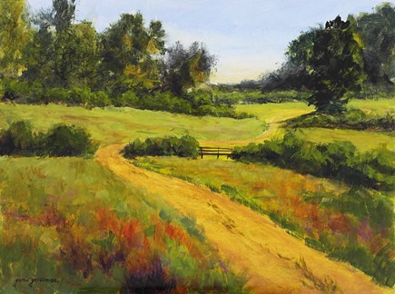"Hillside Journey" original fine art by Jamie Williams Grossman "Hillside Journey" original fine art by Jamie Williams Grossman