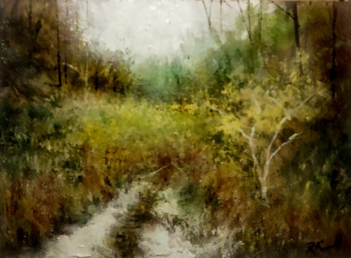 "Overgrown Road" original fine art by Bob Kimball "Overgrown Road" original fine art by Bob Kimball