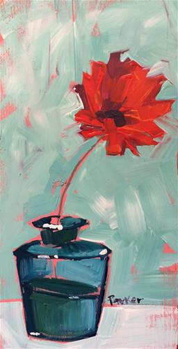 "Flower Sketch No.1" original fine art by Teddi Parker "Flower Sketch No.1" original fine art by Teddi Parker