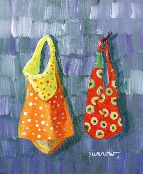 "ORIGINAL PAINTING FOR A SUMMER, BEACH LOVER" original fine art by Sue Furrow "ORIGINAL PAINTING FOR A SUMMER, BEACH LOVER" original fine art by Sue Furrow