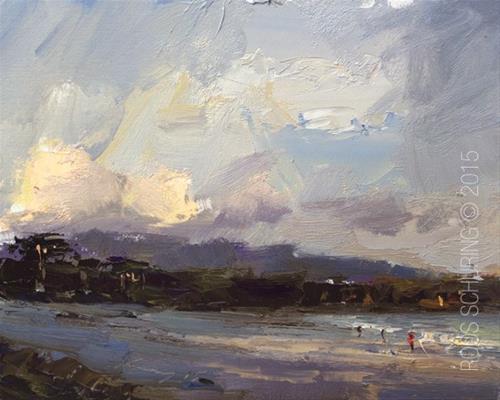 "California Morning Light" original fine art by Roos Schuring "California Morning Light" original fine art by Roos Schuring