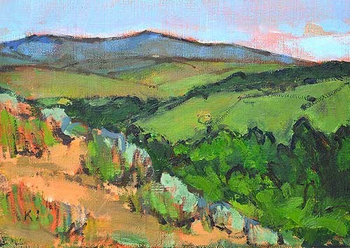 "Boise Landscape" original fine art by Kevin Inman "Boise Landscape" original fine art by Kevin Inman