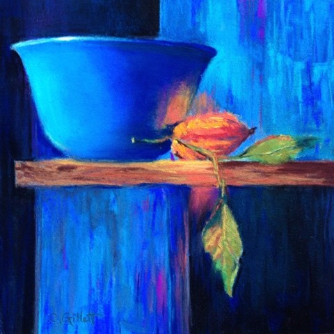 "Top Shelf" original fine art by Cindy Gillett "Top Shelf" original fine art by Cindy Gillett
