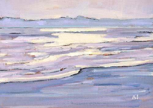 "Coronado Beach Painting" original fine art by Kevin Inman "Coronado Beach Painting" original fine art by Kevin Inman