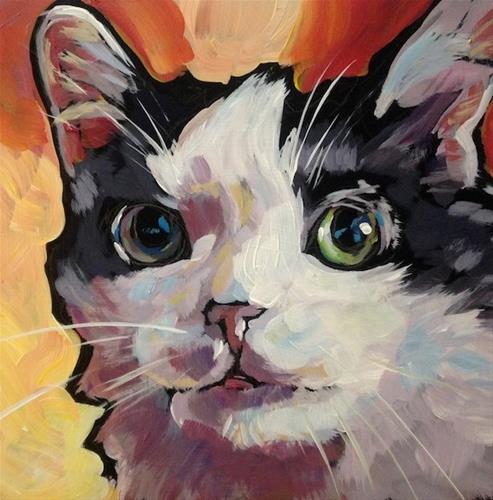 "March 5, Ella" original fine art by Kat Corrigan "March 5, Ella" original fine art by Kat Corrigan