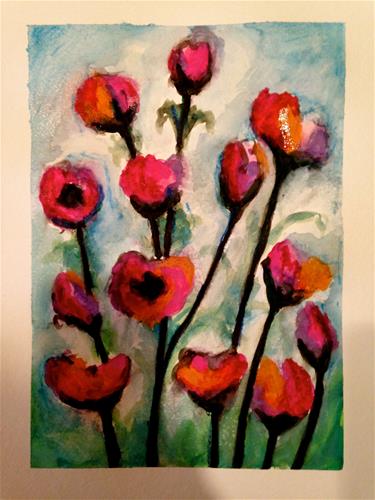 "Blossom" original fine art by Barbara Beckmann "Blossom" original fine art by Barbara Beckmann