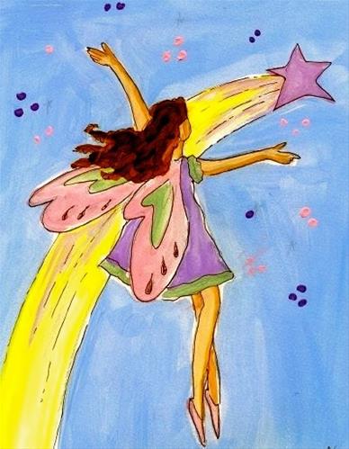 "Fairy God Mother" original fine art by Barbara Beckmann "Fairy God Mother" original fine art by Barbara Beckmann