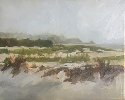 "#181 Lifting Fog" original fine art by Libby Gilpatric "#181 Lifting Fog" original fine art by Libby Gilpatric