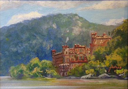 "Bannerman Castle" original fine art by Jamie Williams Grossman "Bannerman Castle" original fine art by Jamie Williams Grossman