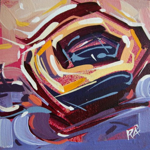 "Bird's Nest Abstraction 62" original fine art by Roger Akesson "Bird's Nest Abstraction 62" original fine art by Roger Akesson