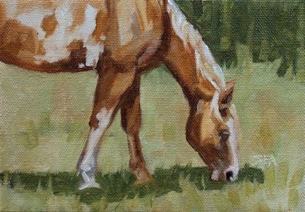 "Meadow III" original fine art by Susan Ashmore "Meadow III" original fine art by Susan Ashmore