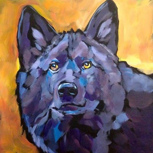 "Wild At Heart" original fine art by Kat Corrigan "Wild At Heart" original fine art by Kat Corrigan