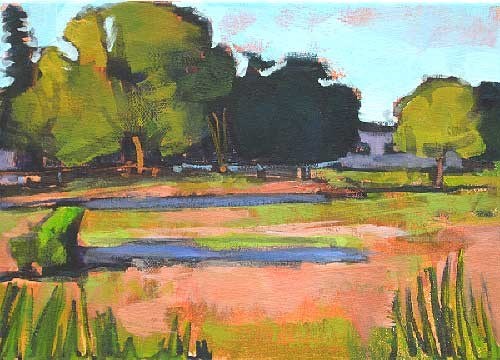 "Boise Farm" original fine art by Kevin Inman "Boise Farm" original fine art by Kevin Inman