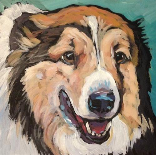"Beau" original fine art by Kat Corrigan "Beau" original fine art by Kat Corrigan