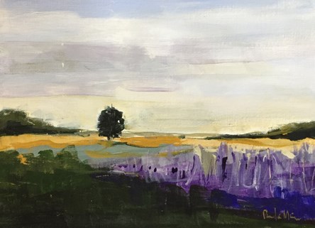 "Lavender Field" original fine art by Pamela Munger "Lavender Field" original fine art by Pamela Munger