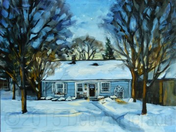 "North Star Over Glenview" original fine art by Deb Anderson "North Star Over Glenview" original fine art by Deb Anderson