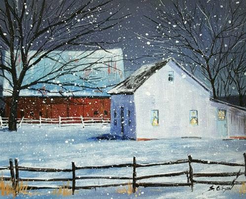 "Goering's Farm" original fine art by Steve Gibson "Goering's Farm" original fine art by Steve Gibson