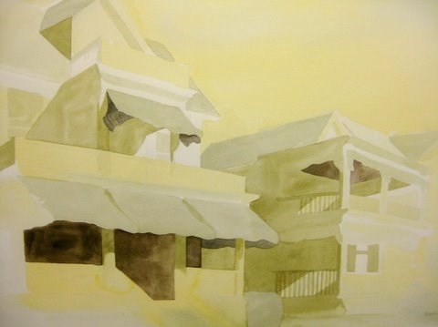 "Cape May" original fine art by Priscilla Bohlen "Cape May" original fine art by Priscilla Bohlen