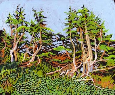 "Sunset on the Ridge" original fine art by Carole Baker "Sunset on the Ridge" original fine art by Carole Baker