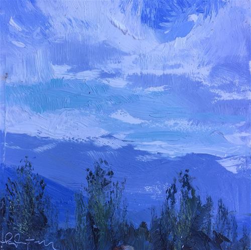 "Cloud Play" original fine art by kay keyes farrar "Cloud Play" original fine art by kay keyes farrar