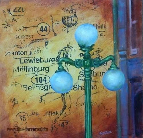 "Community" original fine art by Lina Ferrara "Community" original fine art by Lina Ferrara