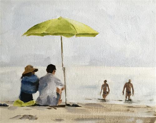 "On the Beach" original fine art by James Coates "On the Beach" original fine art by James Coates