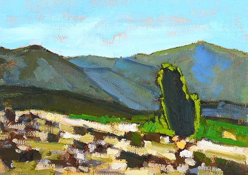 "Near Temecula" original fine art by Kevin Inman "Near Temecula" original fine art by Kevin Inman
