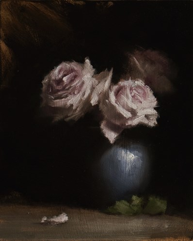 "Roses in Vase" original fine art by Neil Carroll "Roses in Vase" original fine art by Neil Carroll