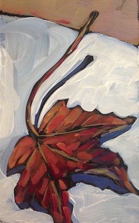 "Fallen" original fine art by Kat Corrigan "Fallen" original fine art by Kat Corrigan