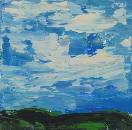 "Oil Landscape Painting No 19" original fine art by Katie Jeanne Wood "Oil Landscape Painting No 19" original fine art by Katie Jeanne Wood