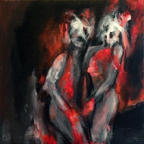 "Caught" original fine art by ~ces~ Christine E. S. Code "Caught" original fine art by ~ces~ Christine E. S. Code