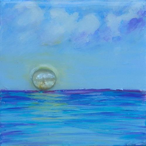 "Blue" original fine art by Gloria Urban "Blue" original fine art by Gloria Urban