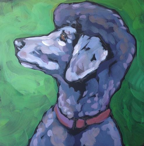"July 25, Maddie!" original fine art by Kat Corrigan "July 25, Maddie!" original fine art by Kat Corrigan