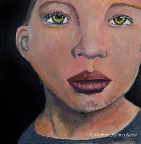 "5th Grader" original fine art by Katie Jeanne Wood "5th Grader" original fine art by Katie Jeanne Wood
