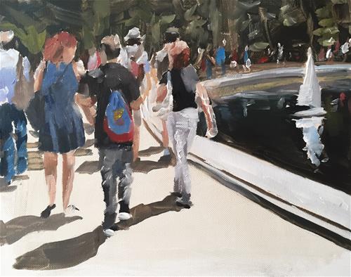 "Central Park" original fine art by James Coates "Central Park" original fine art by James Coates