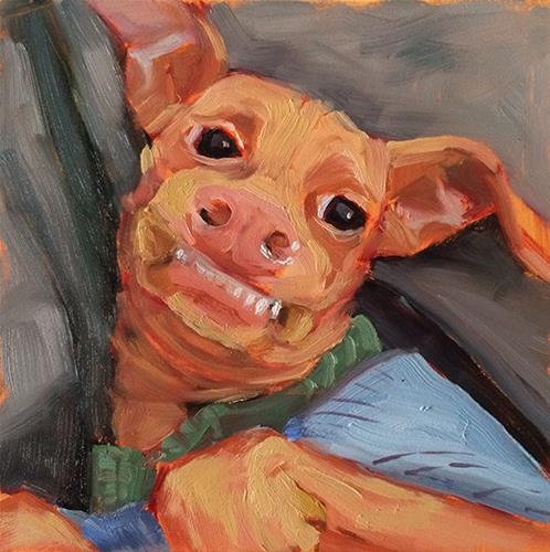"Tuna" original fine art by Deborah Newman "Tuna" original fine art by Deborah Newman