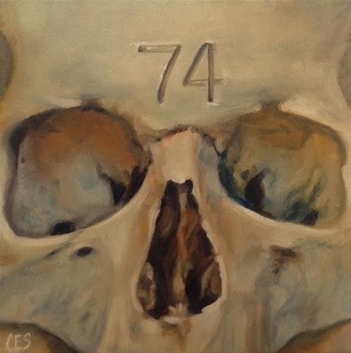"Skull 74" original fine art by ~ces~ Christine E. S. Code "Skull 74" original fine art by ~ces~ Christine E. S. Code