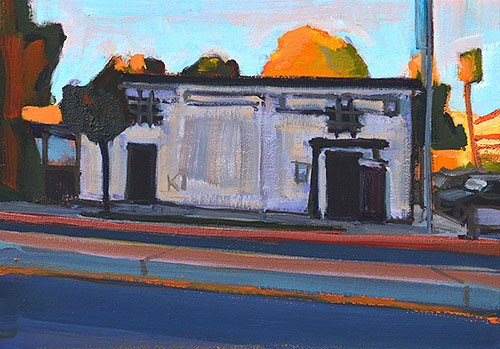 "Pecs, Hillcrest" original fine art by Kevin Inman "Pecs, Hillcrest" original fine art by Kevin Inman