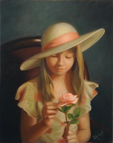 "Allison #704" original fine art by Dee Lessard "Allison #704" original fine art by Dee Lessard