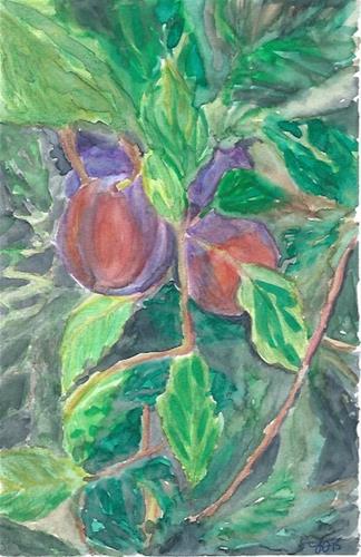 "Plums" original fine art by Laura Denning "Plums" original fine art by Laura Denning