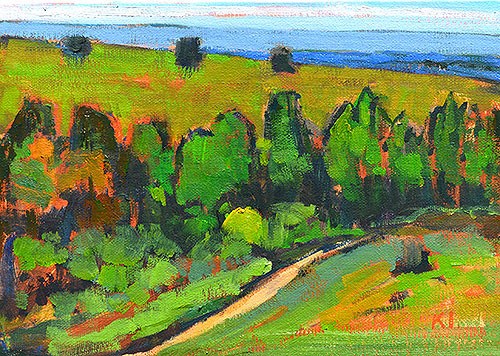 "Boise Landscape" original fine art by Kevin Inman "Boise Landscape" original fine art by Kevin Inman
