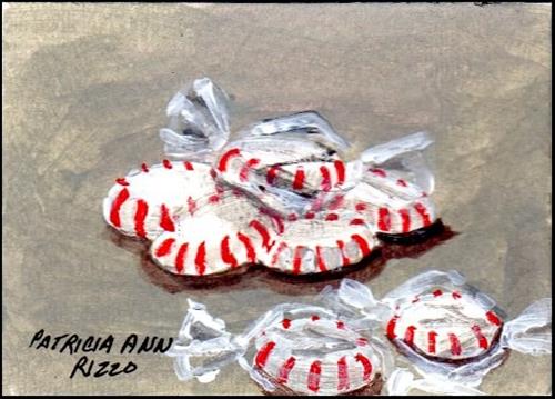 "Peppermints" original fine art by Patricia Ann Rizzo "Peppermints" original fine art by Patricia Ann Rizzo