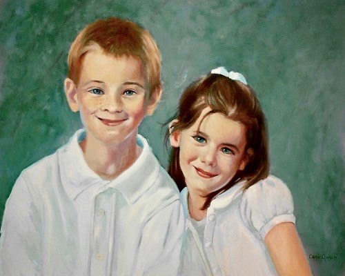"Her Children" original fine art by Carole Chalmers "Her Children" original fine art by Carole Chalmers