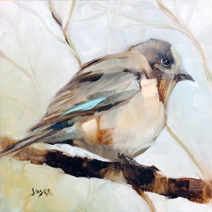 "Puff Against the Chill" original fine art by Elaine Juska Joseph "Puff Against the Chill" original fine art by Elaine Juska Joseph