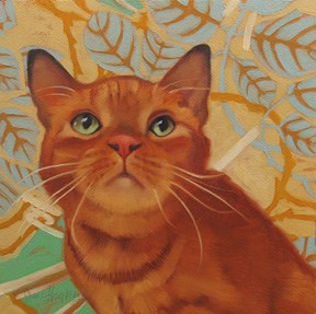 "Darby, a painting of a cat that will be given away, free!" original fine art by Diane Hoeptner "Darby, a painting of a cat that will be given away, free!" original fine art by Diane Hoeptner