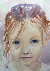 "Day 22 - Jazzy" original fine art by Lyn Gill "Day 22 - Jazzy" original fine art by Lyn Gill